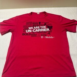 Sport-Tek Red Graphic Men's Tee size‎ M